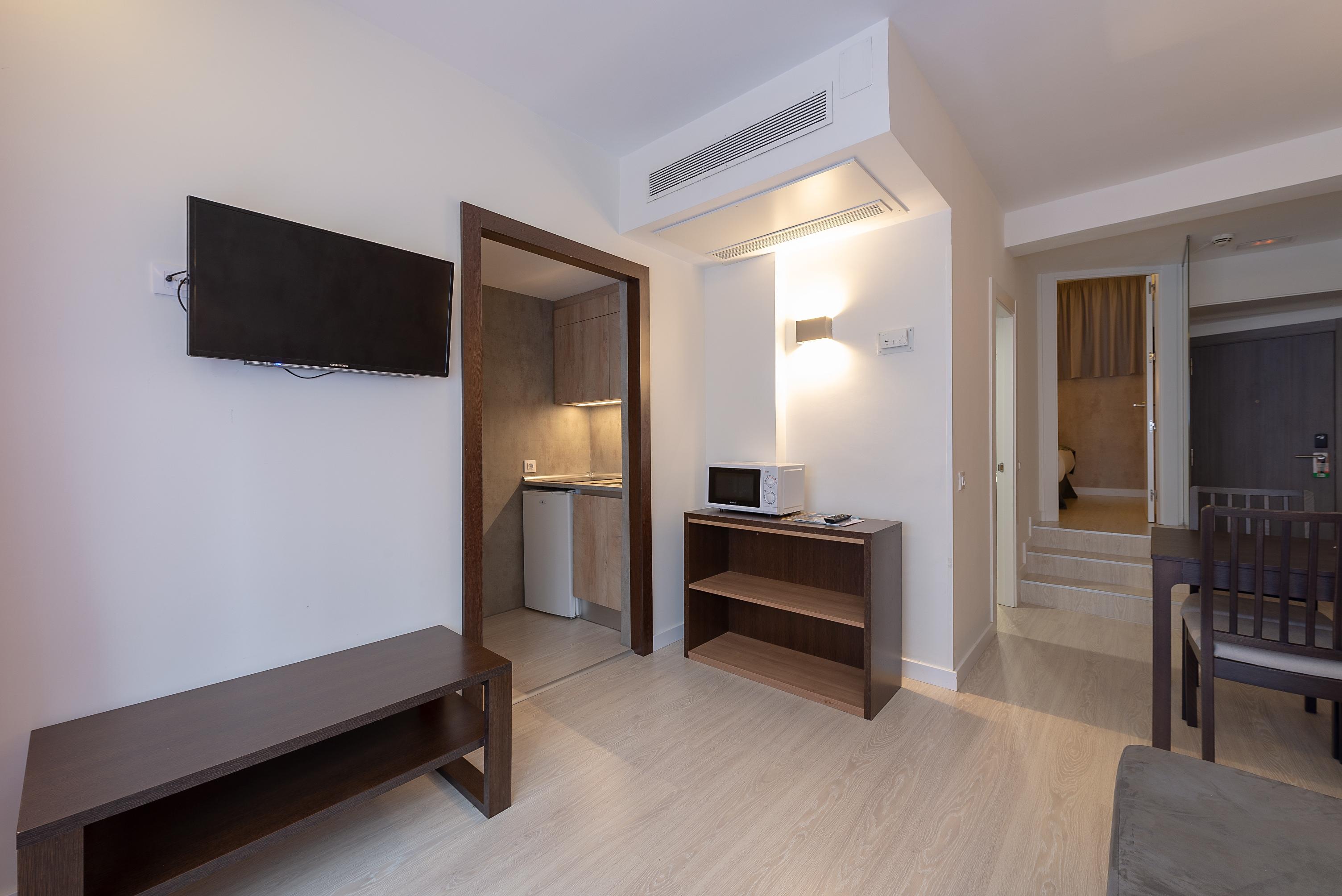 Apartamentos Recoletos Madrid Bagian luar foto