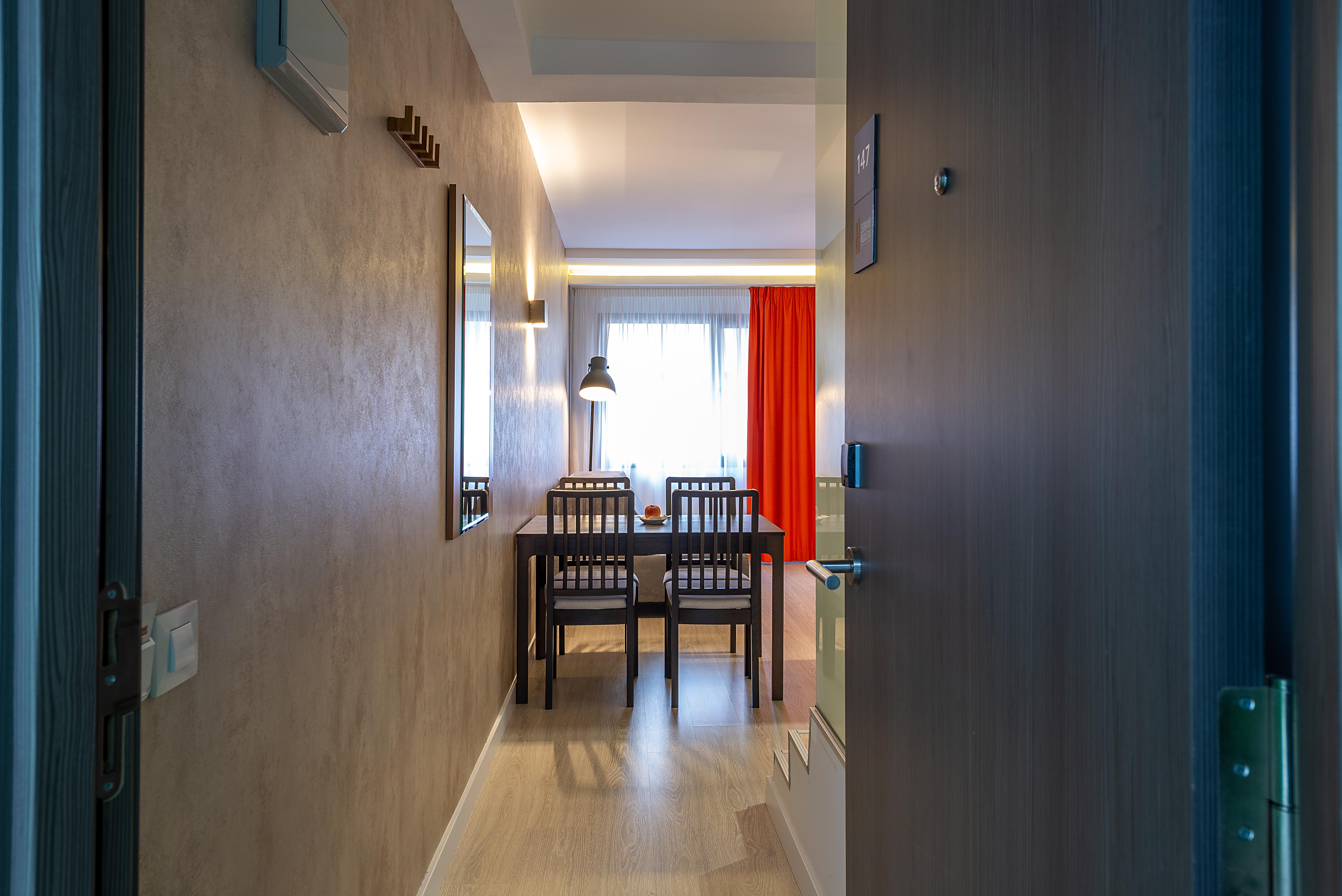 Apartamentos Recoletos Madrid Bagian luar foto